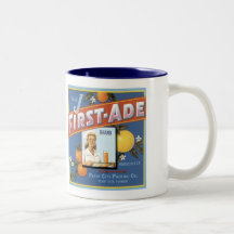 Blue J First-Ade Brand Oranges Coffee Mug