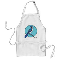 BLUE JAY APRON