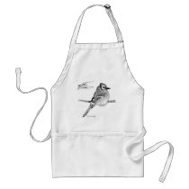 Blue Jay Apron