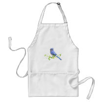 Blue Jay Bird Aprons