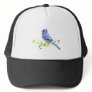 Blue Jay Bird Mesh Hats