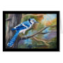 Blue Jay Blank Card