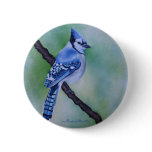 Blue Jay Button