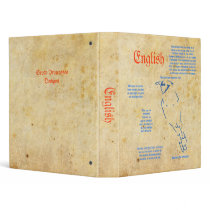 Blue Jay English Binder