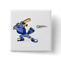 Blue Jay Playing Baseball