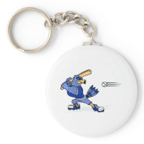 Blue Jay Playing Baseball
