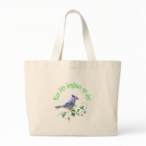 Blue Jays Brighten My Day Tote Bag