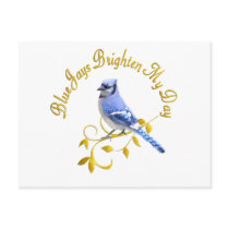 Blue Jays Brighten My Day Post Cards