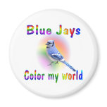 Blue Jays Colour My World Refrigerator Magnets