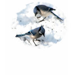 Blue Jays in Snow t-shirts