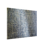 Blue Jean Fabric Texture Stretched Canvas Prints