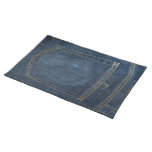 Blue Jeans Denim Pocket Place Mat