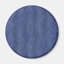 Blue Jeans Denim Texture Magnets