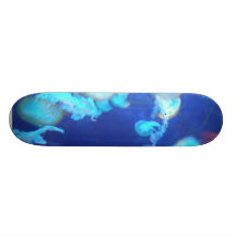 Blue Jellies Skateboard Deck
