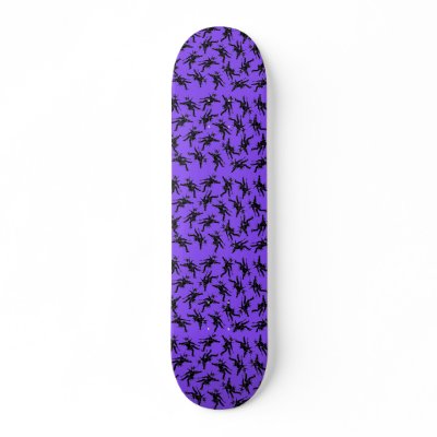 Blue Jester Skate Boards by JuJuGarden