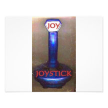 BLUE JOYSTICK PERSONALIZED INVITE