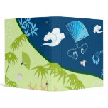 Blue Kimono Binder