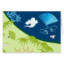 Blue Kimono cards