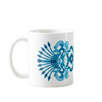 Blue Kirttmukha Mug