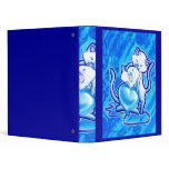 Blue Kitty Love Binder