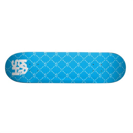 blue krash bullets and brass knuckles skateboards