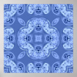 Blue Lace Art Posters