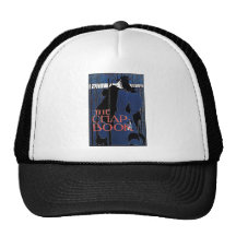 Blue Lady Art Nouveau Advertisement Trucker Hat