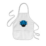 Blue Ladybug Kids Apron