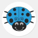Blue Ladybug Sticker