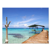 Blue Lagoon at the Tuamotus, French Polynesia Photograph