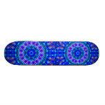 Blue Lagoon of Liquid Shafts of Light Skateboards