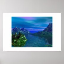 Blue Lagoon Print