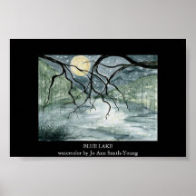 Blue Lake Poster