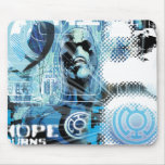 Blue Lantern Graphic 1 Mousepad