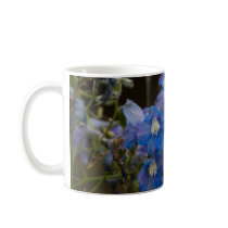 Blue Larkspur | Blauer Rittersporn Coffee Mugs