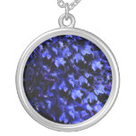 Blue Leaves Necklace