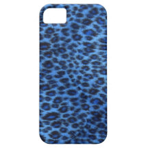 Blue Leopard iPhone Case iPhone 5 Cover