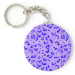 Blue Leopard keychains