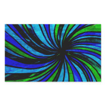 Blue Lime Abstract - All roads lead here