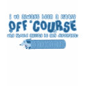 Blue Little Off Course Women's T Shirt