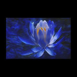 Blue Lotus flower for Mothers Day canvas prints