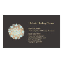 Blue Lotus Holistic Healing Arts Business Card business cards