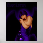 Blue Lotus Print
