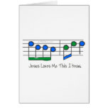 Blue Lyrics Card