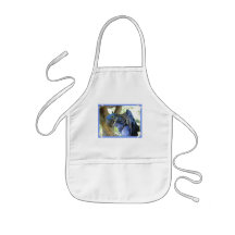 Blue Macaw Apron