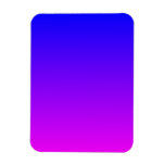 Blue Magenta Gradient Rectangle Magnets
