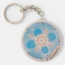 Blue Mandala keychain