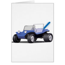 Blue Manx Side Card