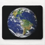 Blue Marble Mouse Mats