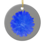Blue Marigold Custom Birthday Ornament